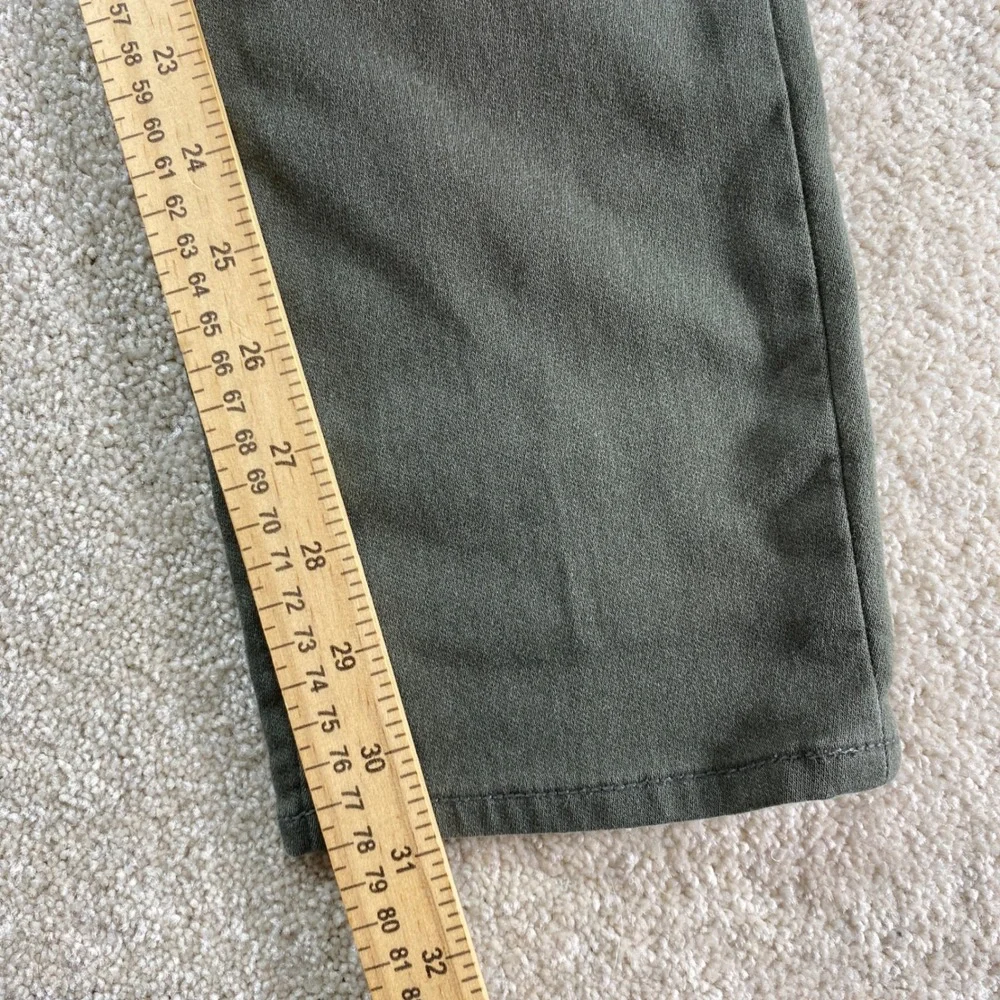 Banana Republic‎ Jeans Mens 31x34 Athletic Fit Travel Olive Green Stretch Chino